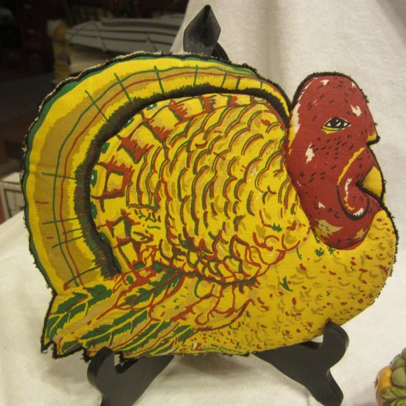 THANKSGIVING DECOR ITEMS, BEAUTIFUL FALL COLORS, SET OF 4 - Picture 2 of 8